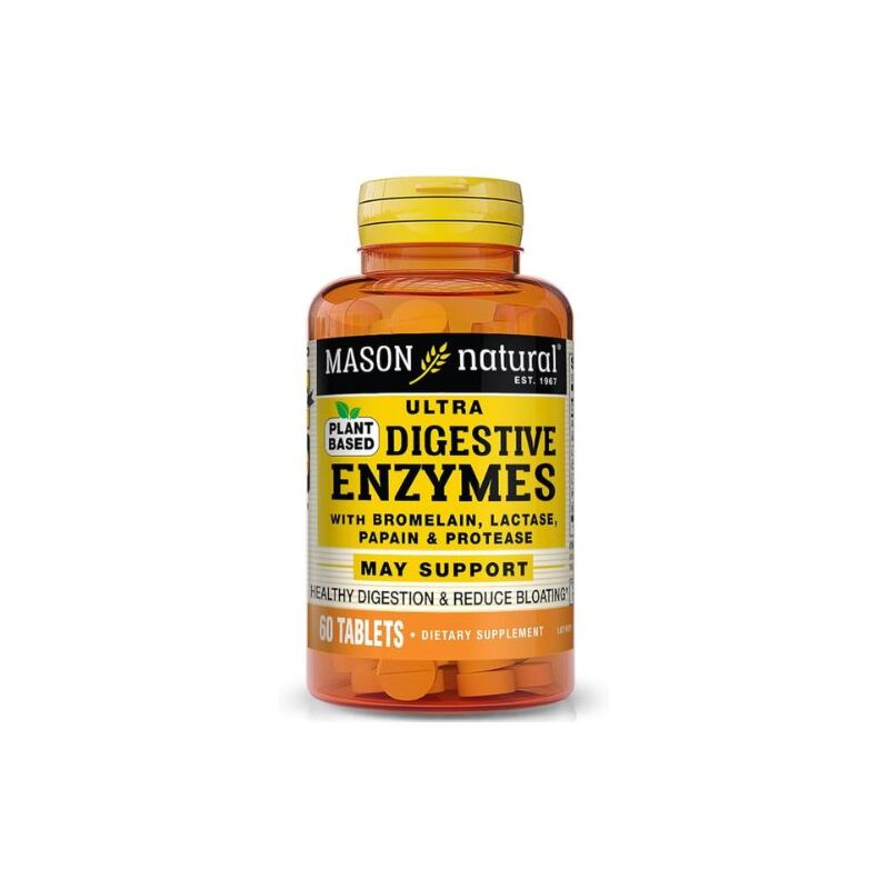 MASON NATURAL  - ULTRA DIGESTIVE ENZYMES 60 TABLETS