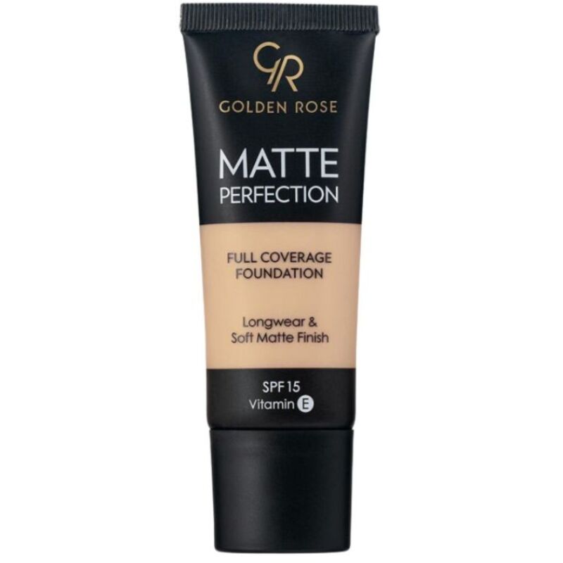 GOLDEN ROSE - MATTE PERFECTION FOUNDATION WARM N5