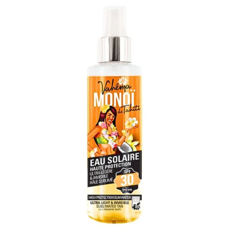VAHEMA MONOI - EAU SOLAIRE HAUTE PROTECTION SPF30