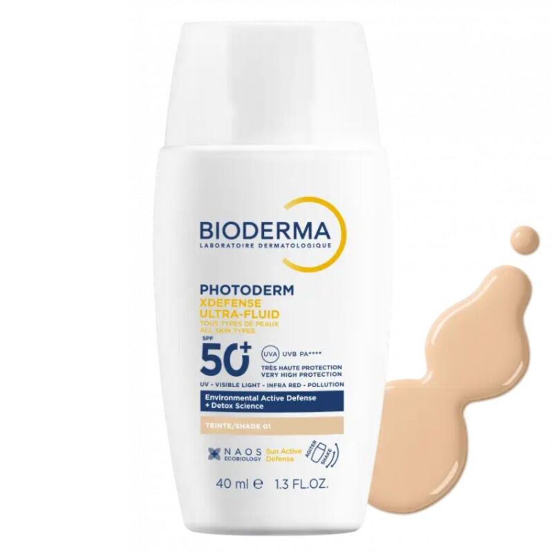 BIODERMA - PHOTODERM XDEFENSE ULTRA FLUID SPF 50 TEINTE 01 40ML