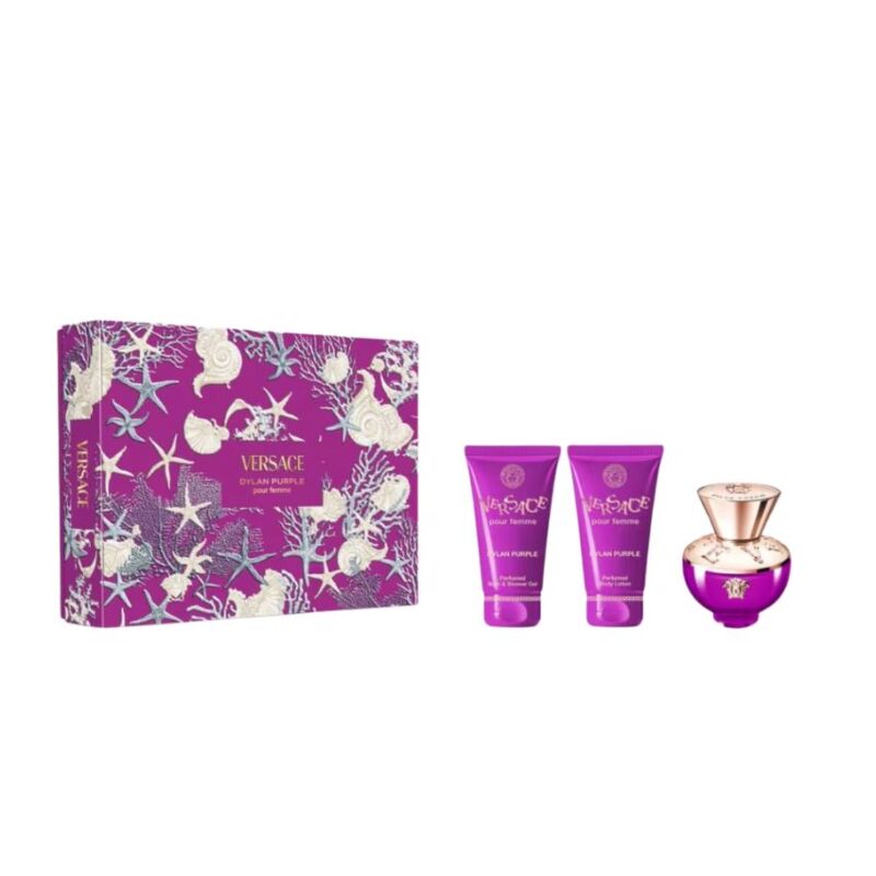 VERSACE - DYLAN PURPLE SET EDP50ML BSG50 BL50