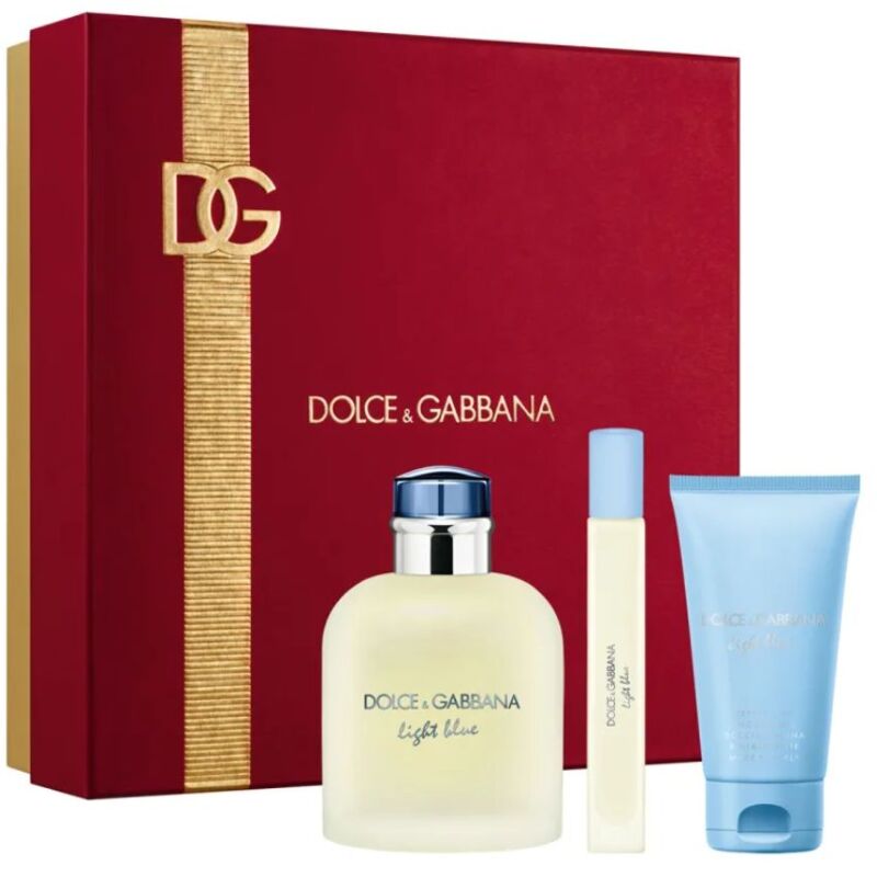 DOLCE&GABBANA - COFFRET LIGHT BLUE POUR HOMME EDT 125 ML