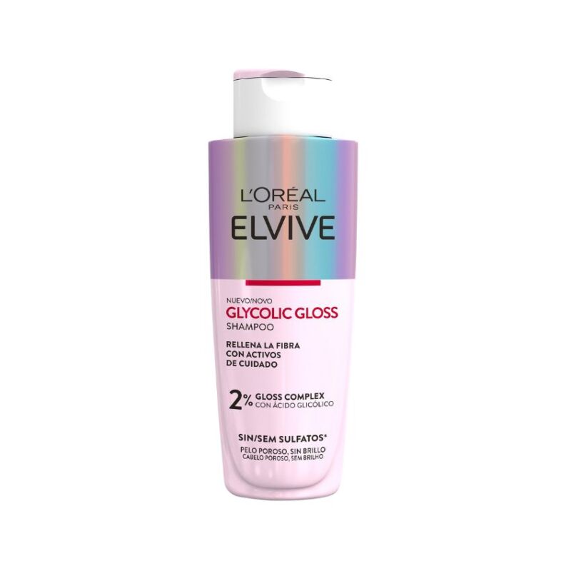 L'OREAL - ELSEVE GLYCO GLOSS SHP B200ML