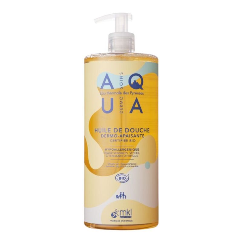 MKL - AQUA HUILE DE DOUCHE DERMO APAISANTE BIO 1L