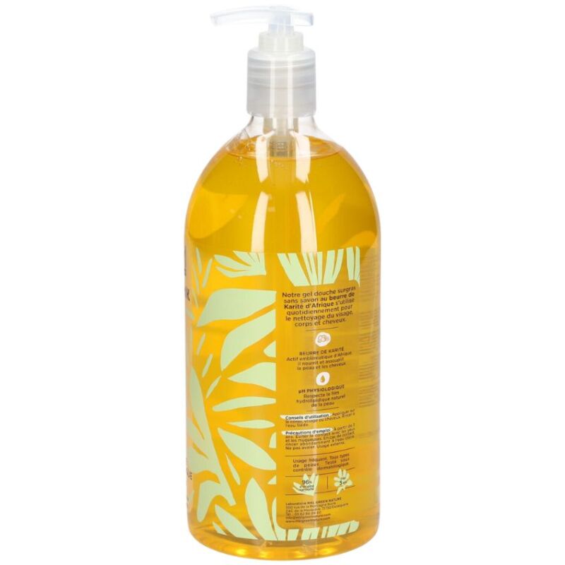MKL - COSM’ETHIK GEL DOUCHE SURGRAS BEURRE DE KARITE BIO 1L