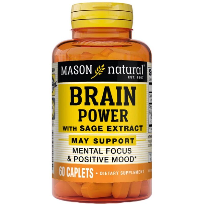 MASON NATURAL - BRAIN POWER 60 CAPSULES