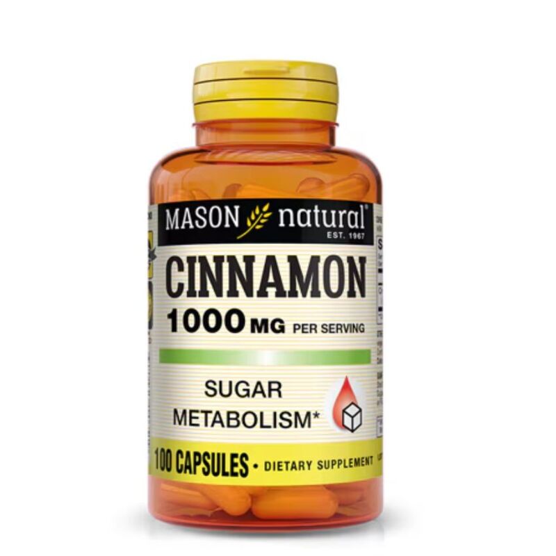 MASON NATURAL - CINNAMON 1000 MG