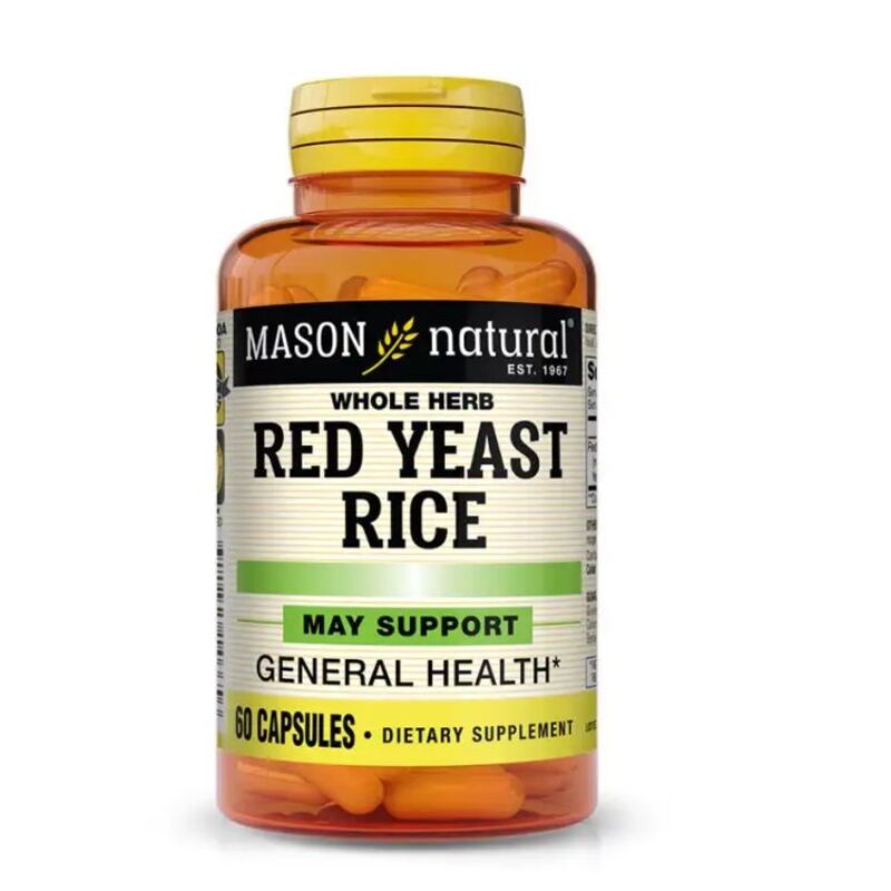 MASON NATURAL - RED YEAST RICE 60 CAPSULES