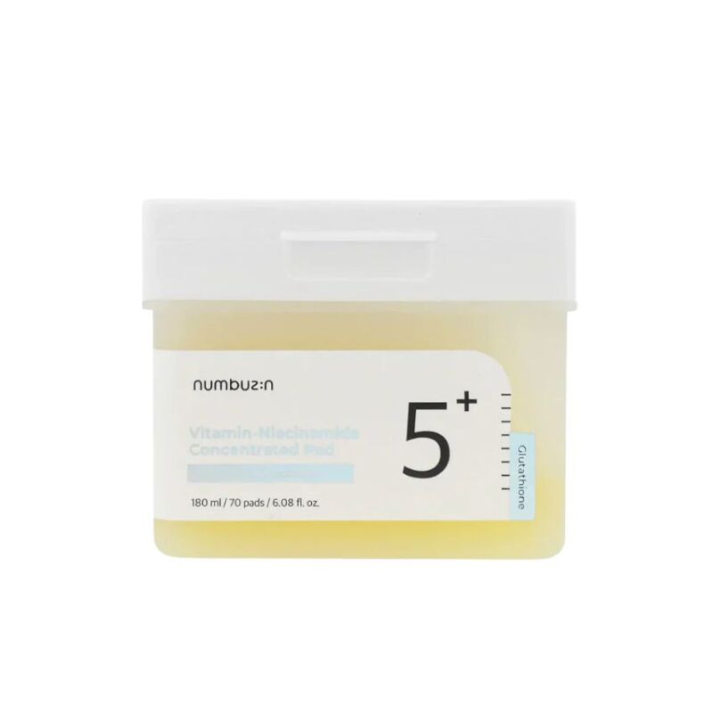NUMBUZIN - 5+ VITAMIN NIACINAMIDE CONCENTRATED PAD 180 ML 70 PADS