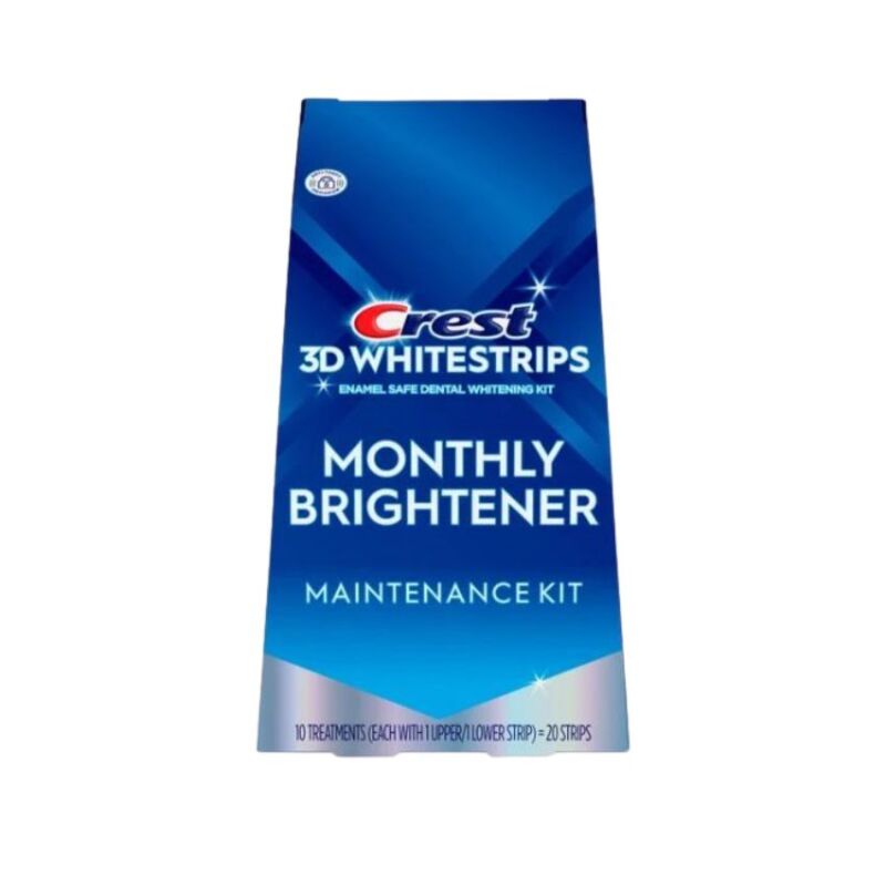 CREST - 3D WHITESTRIPS MONTHLY BRIGHTENER KIT MAINTENANCE 10 TRAITEMENTS
