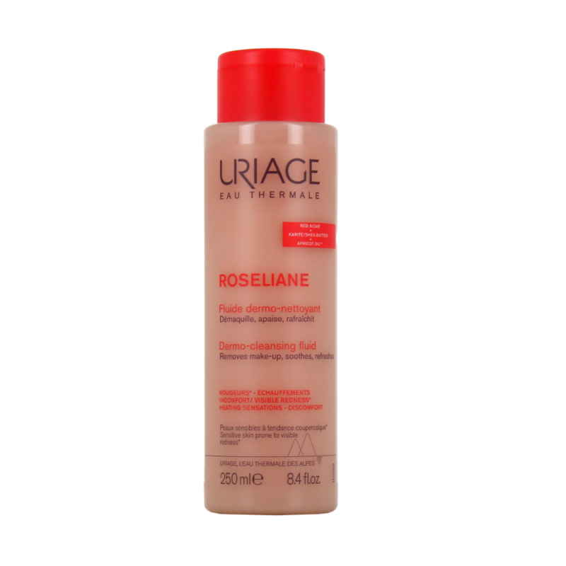 URIAGE - ROSÉLIANE FLUIDE DERMO-NETTOYANT 250 ML