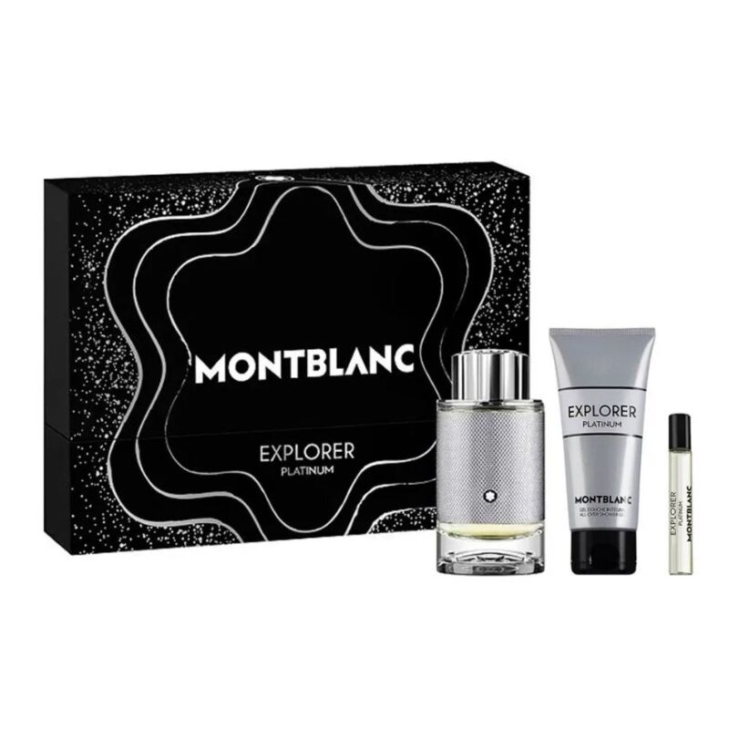 MONTBLANC - COFFRET MONTBLANC PLATINUM EAU DE PARFUM 100 ML   7,5 ML   GEL DOUCHE 100 ML