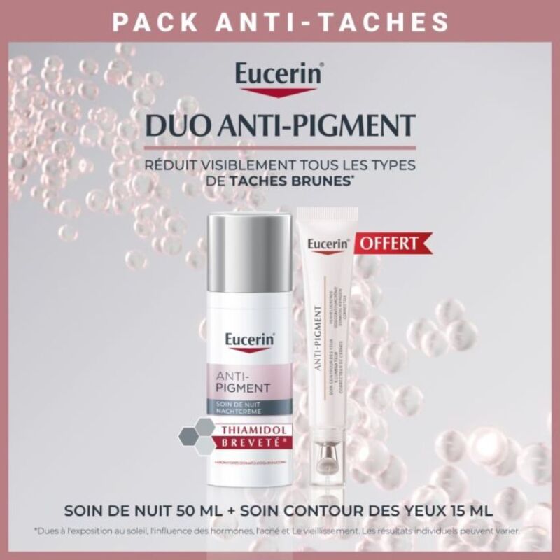EUCERIN - PACK ANTI PIGMENT SOIN NUIT 50 ML   AP DARK CIRCLE ILLUMINATIONG EYE CARE