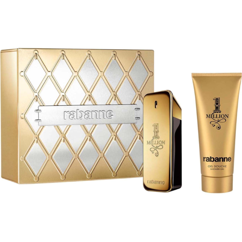 PACO RABANNE  - COFFRET 1 MILLION MEN EDT SPRAY 100 ML   GEL DOUCHE 100 ML