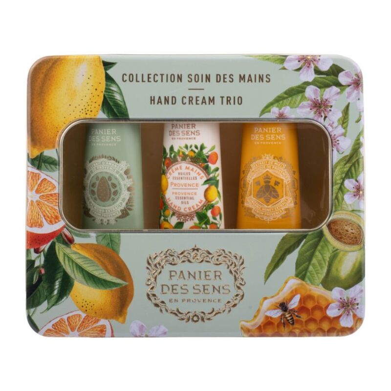 PANIER DES SENS - COFFRET SOIN DES MAINS - MIEL AMANDE PROVENCE