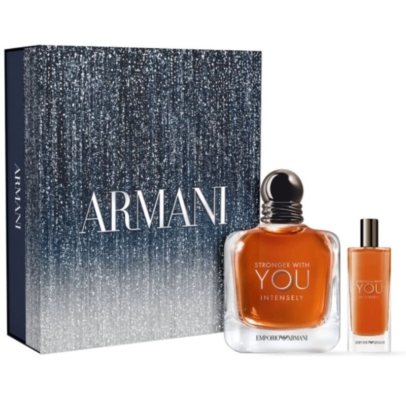 GIORGIO ARMANI - COFFRET STRONGER  WITH YOU INTENSELY 100 ML