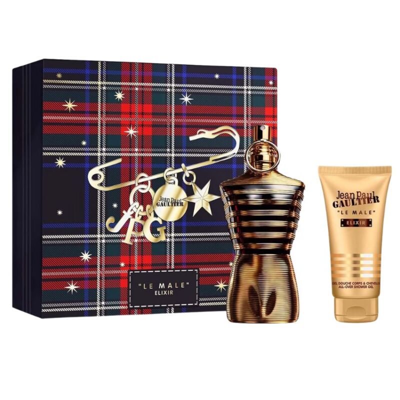 JEAN PAUL GAULTIER - COFFRET PARFUM LE MALE ELIXIR 125 ML