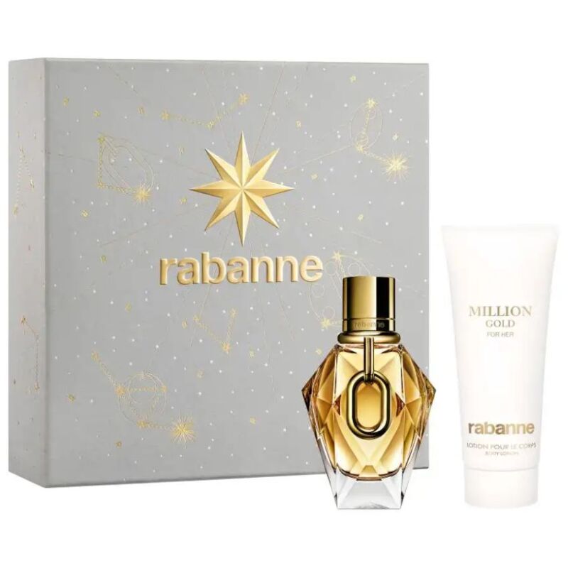 PACO RABANNE -  COFFRET PACO RABANNE MILLION GOLD EDP 50 ML   LAIT POUR LE CORPS 100 ML