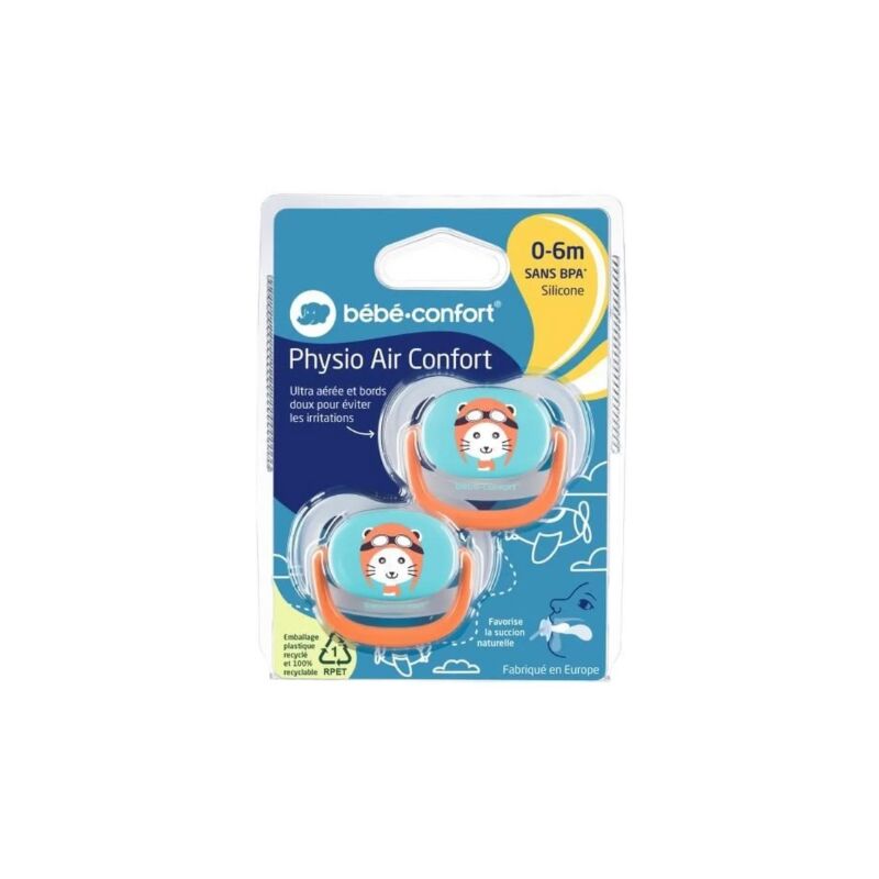 BEBE CONFORT - SUCETTE PHYSIO AIR CONFORT 0-6 MOIS