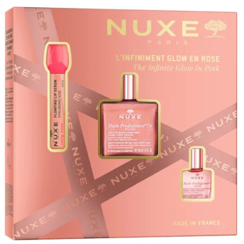 NUXE - COFFRET L'INFINIMENT GLOW EN ROSE
