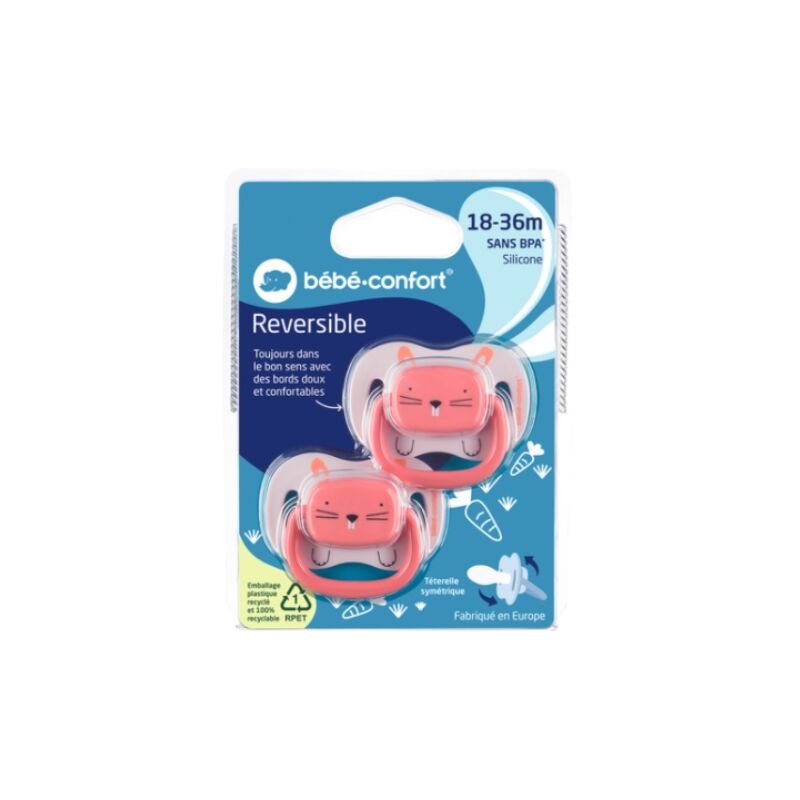 BEBE CONFORT - SUCETTE REVERSIBLE 18-36 MOIS