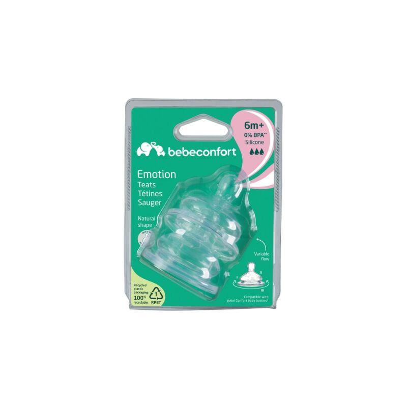 BEBE CONFORT - TETINES EMOTION 6 MOIS 