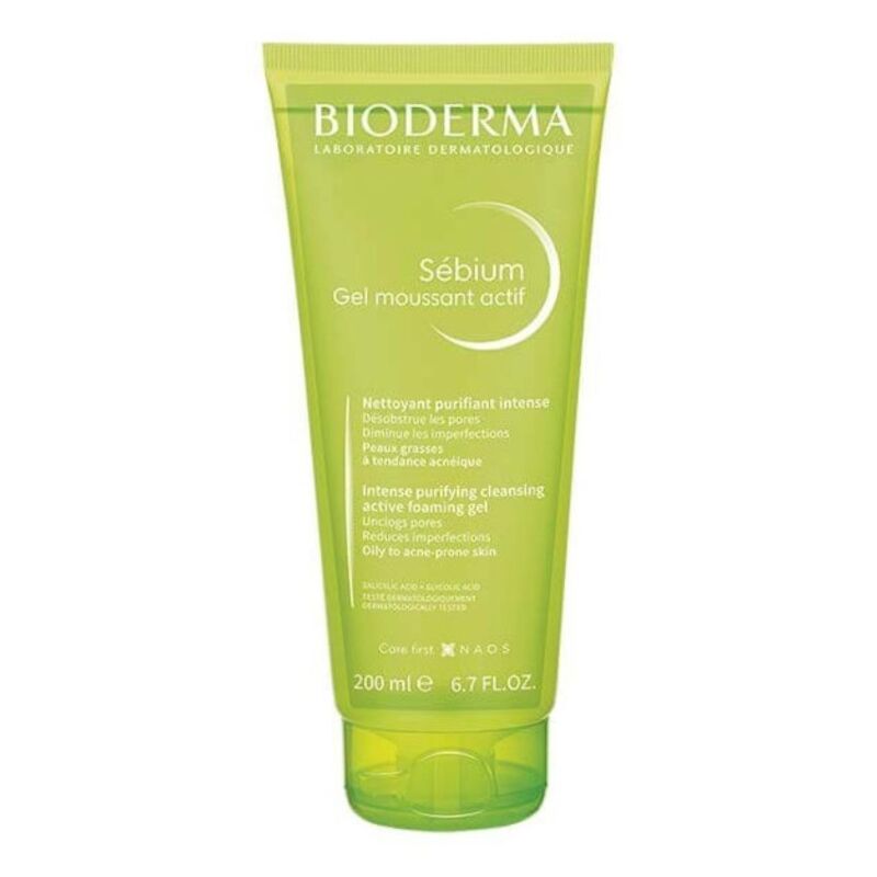 BIODERMA - SEBIUM GEL MOUSSANT ACTIF NETTOYANT PURIFIANT INTENSE 200ML