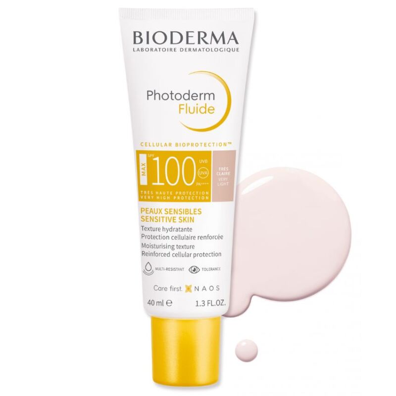 BIODERMA - PHOTODERM FLUIDE MAX SPF100 TRES CLAIRE 40ML