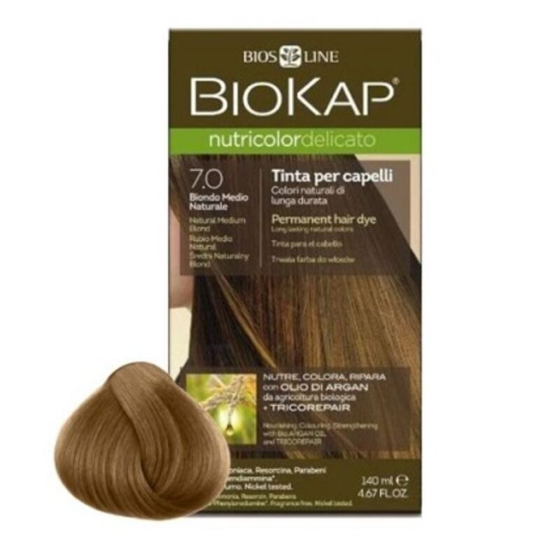 BIOKAP - NUTRICOLOR DELICATO RAPID 7.0