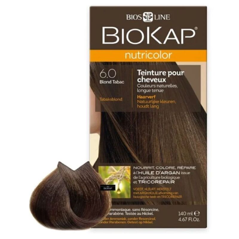 BIOKAP - NUTRICOLOR 6.0 BLOND TABAC