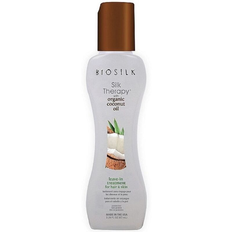 BIOSILK - SILK THERAPY COCONUT OIL LEAVE IN TREATMENT 67ML