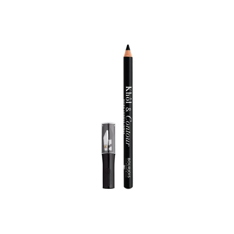 BOURJOIS - KHÔL & CONTOUR DES YEUX NOIR   TAILLE CRAYON 
