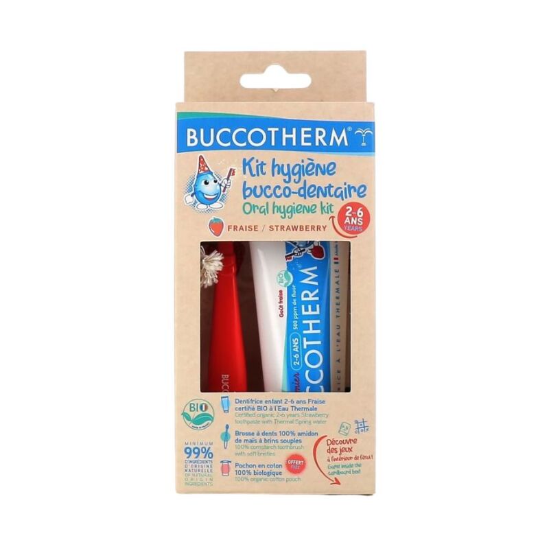 BUCCOTHERM - KIT HYGIENE BUCCO-DENTAIRE 2-6ANS