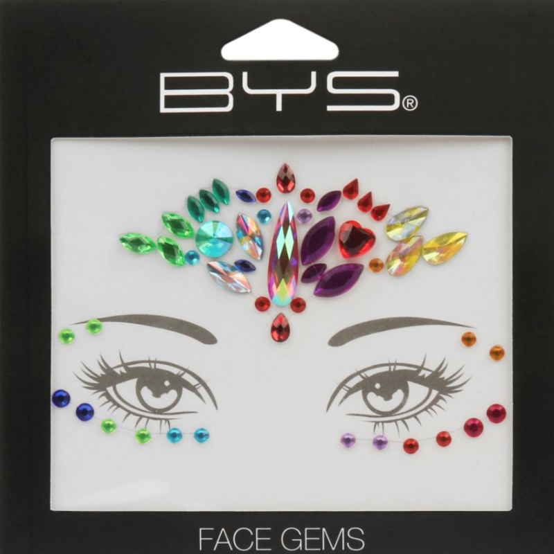 BYS - FACE GEMS AUTOCOLLANTS