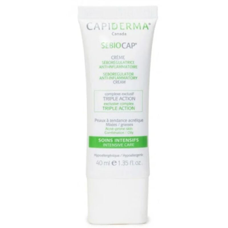 CAPIDERMA - SEBIOCAP CREME SEBOREGULATRICE MATIFIANTE 40ML