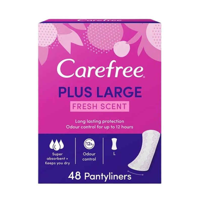 CAREFREE - PLUS LARGE 48PCS