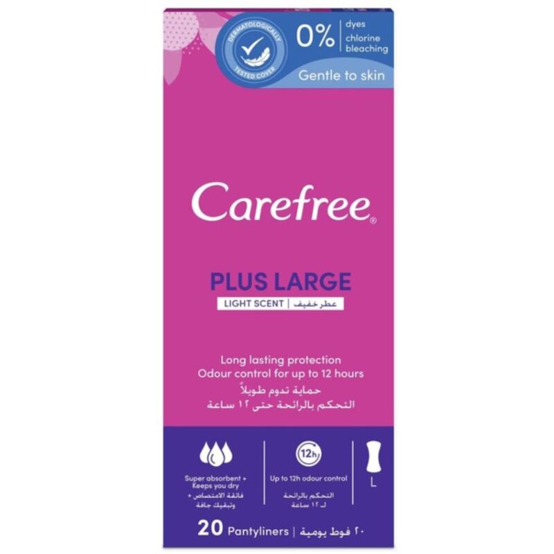 CAREFREE - PLUS LARGE 20PCS