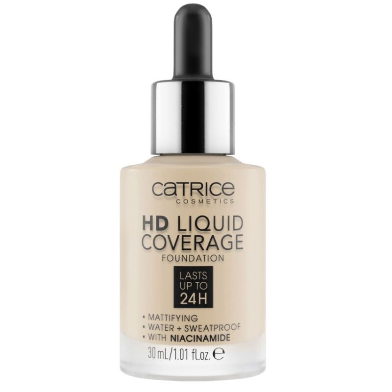 CATRICE - HD LIQUID COVERAGE 010 LIGHT BIGE