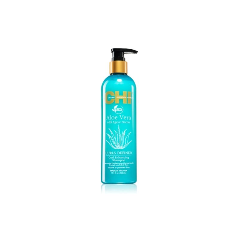 CHI - ALOE VERA WITH AGAVE NECTAR CURLS DEFINED SHAMPOO 340ML