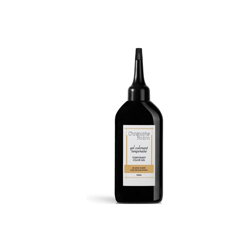 CHRISTOPHE ROBIN - GEL COLORANT TEMPORAIRE BLOND DORE 300ML
