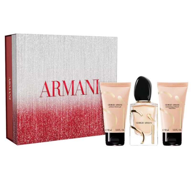 ARMANI -SI COFFRET EAU DE PARFUM 50ML 3PCS