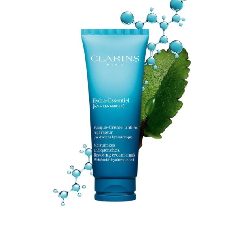 CLARINS - HYDRA ESSENTIEL HA²+CERAMIDES MASQUE-CRÉME 75 ML
