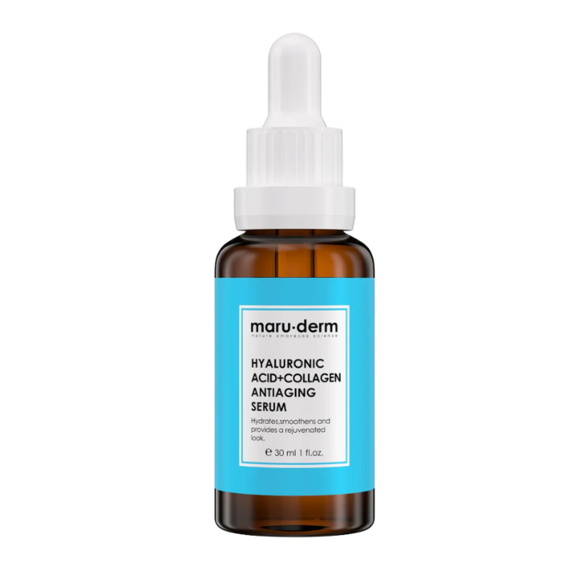 MARU.DERM - HYALURONIC ACID + COLLAGEN ANTIAGING SERUM, 30 ML