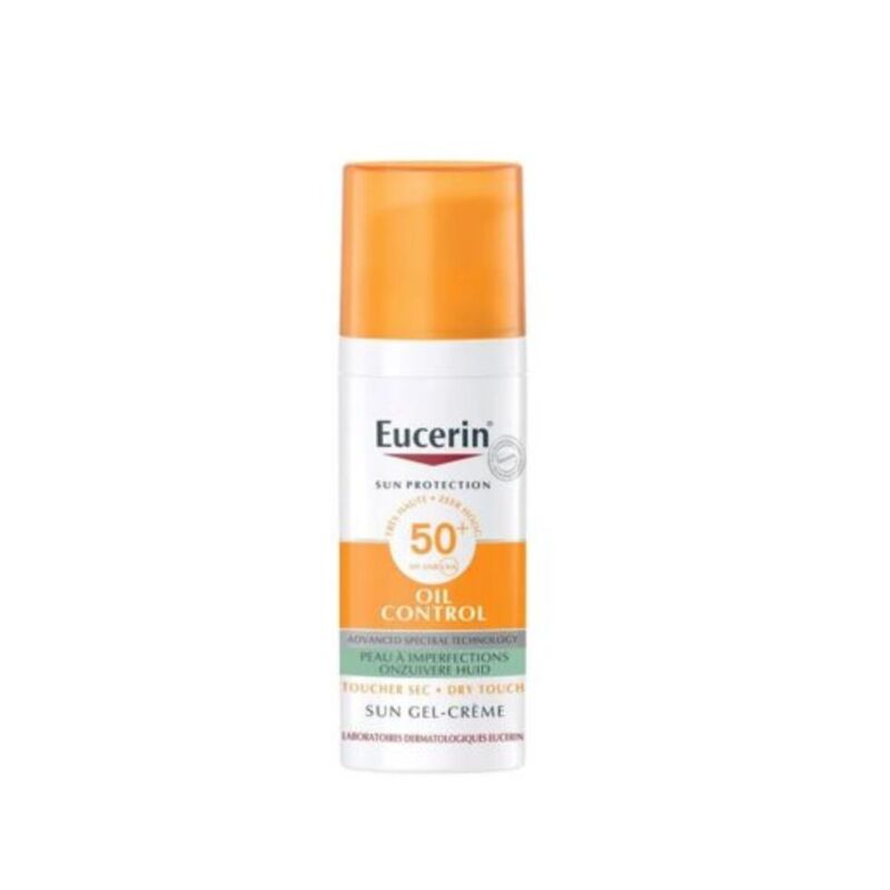EUCERIN - SUN OIL CONTROL GEL-CRÈME TOUCHER SEC VISAGE SPF 50 50ML
