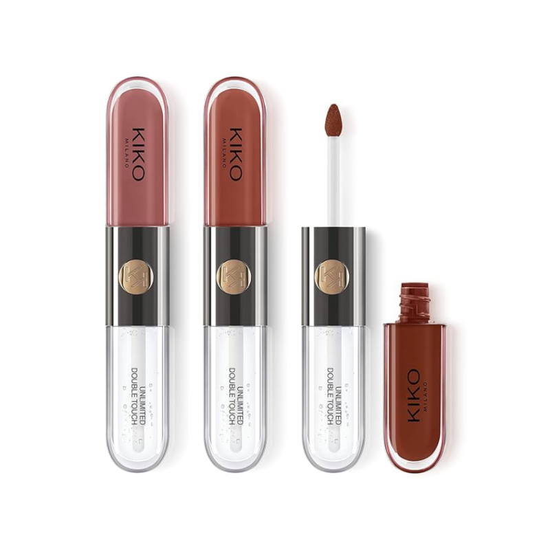 KIKO - DOUBLE MATCH LIPSTICK & LIP LINER (03 STRAWBERRY POP)