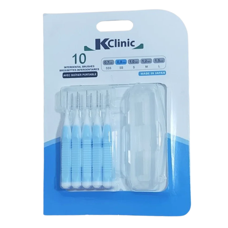 KIN - KCLINIC BROSSETTES INTERDENTAIRE 0.7MM/10