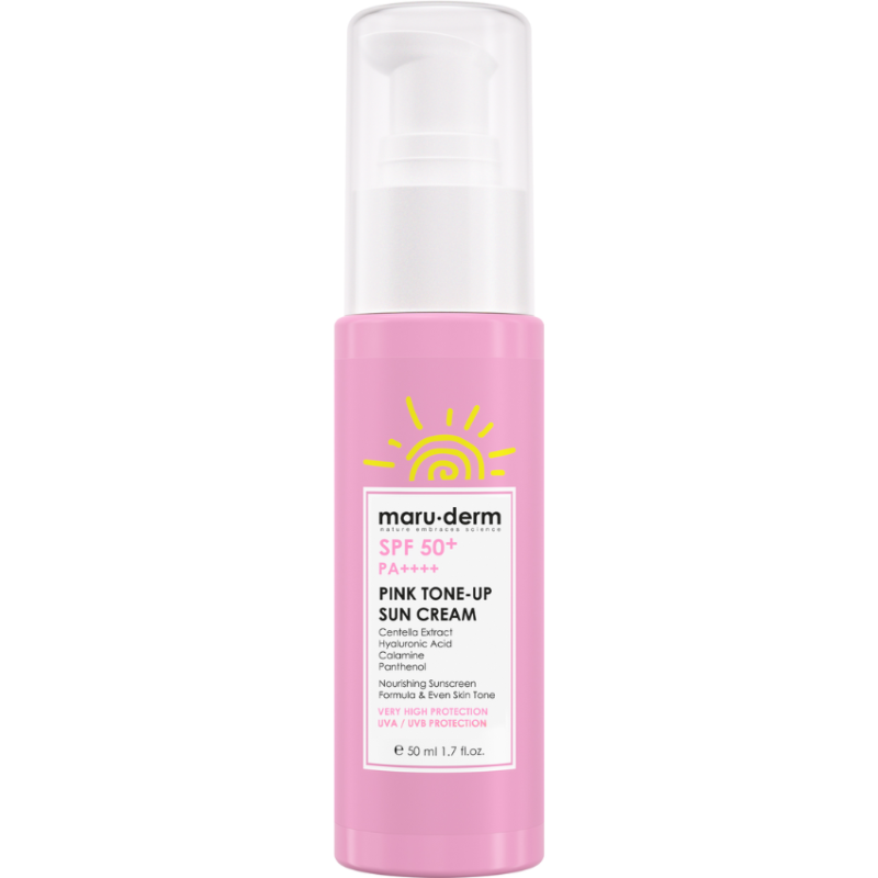 MARU.DERM - SPF 50+ PINK TONE-UP SUN CREAM 50 ML