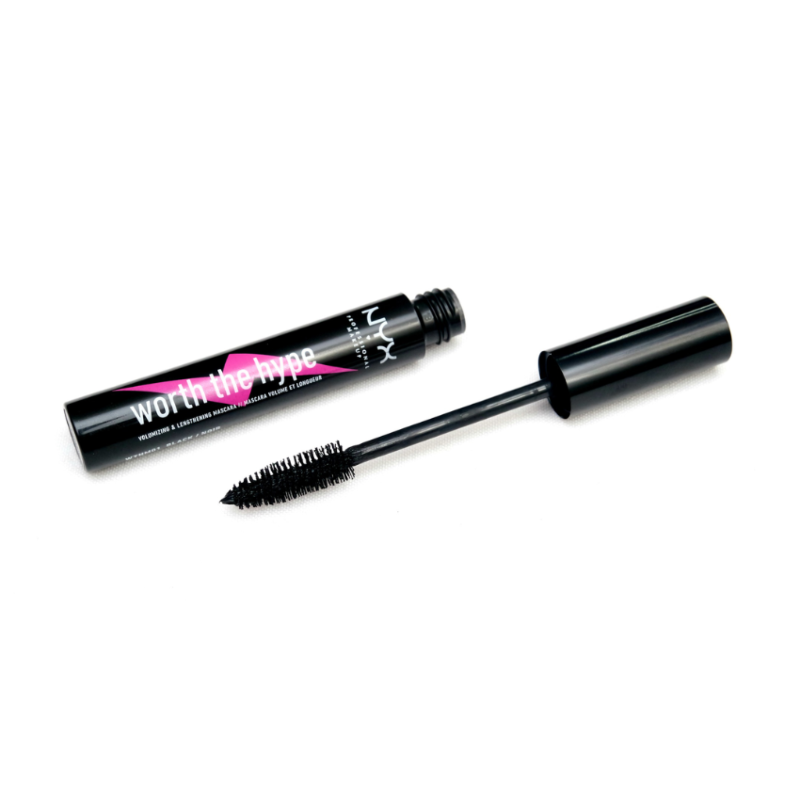NYX WORTH THE HYPE VOLUME & LENGTHENING MASCARA - 01 BLACK