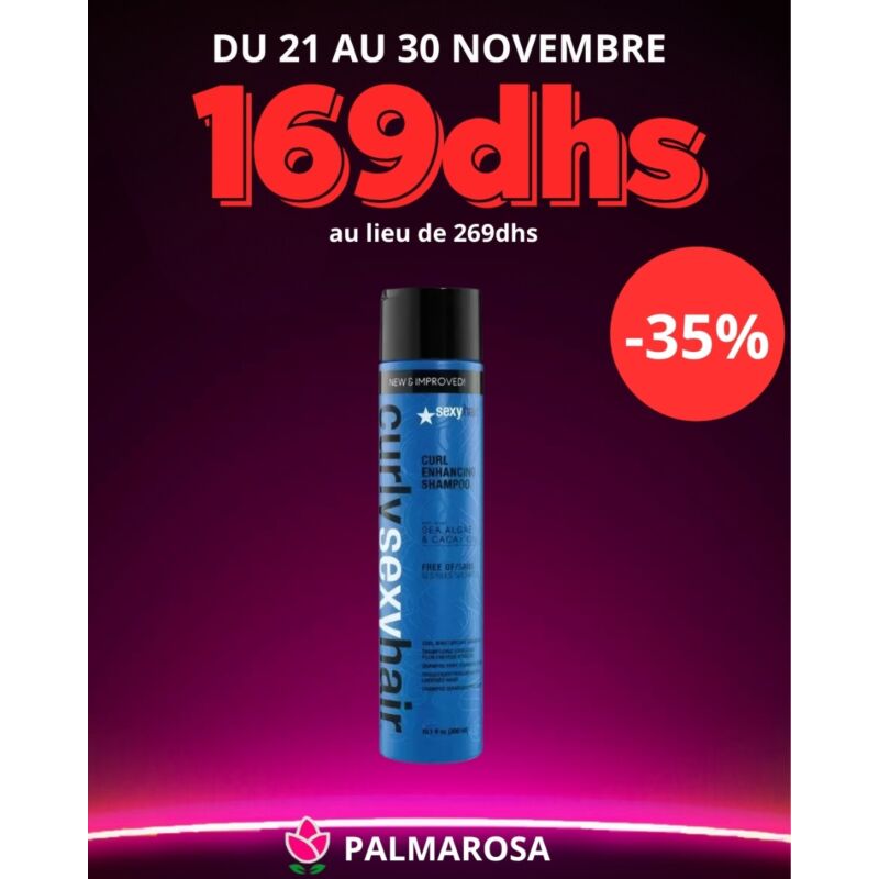 SEXY HAIR - SULFATE-FREE CURL DEINING SHAMPOO 300ML