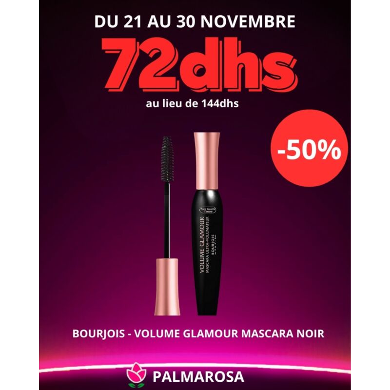 BOURJOIS - VOLUME GLAMOUR MASCARA NOIR
